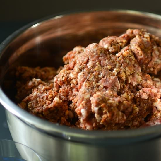 Homemade Hot Italian Sausage
