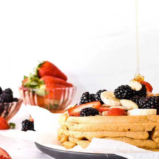 Crispy Paleo Waffles