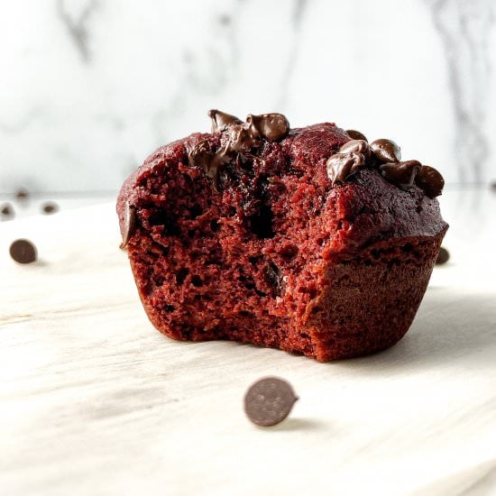 Protein Red Velvet Muffins