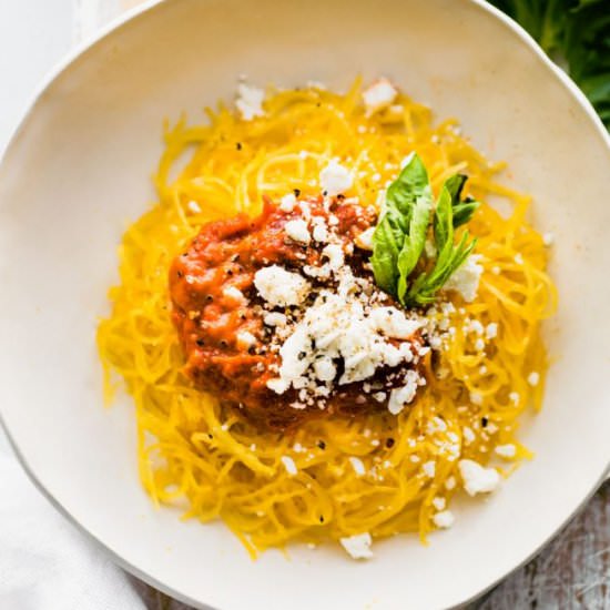 Instant Pot Spaghetti Squash Pasta