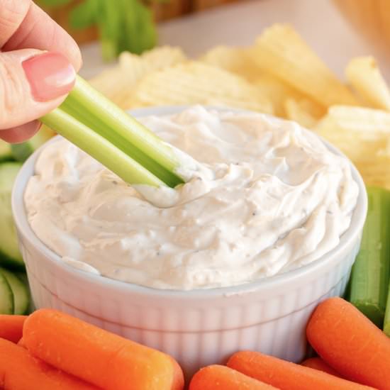 French Onion Dip from Scratch