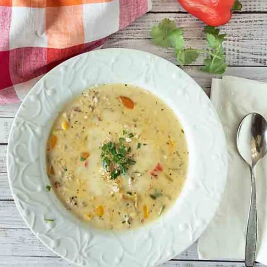 UnStuffed Banana Pepper Soup