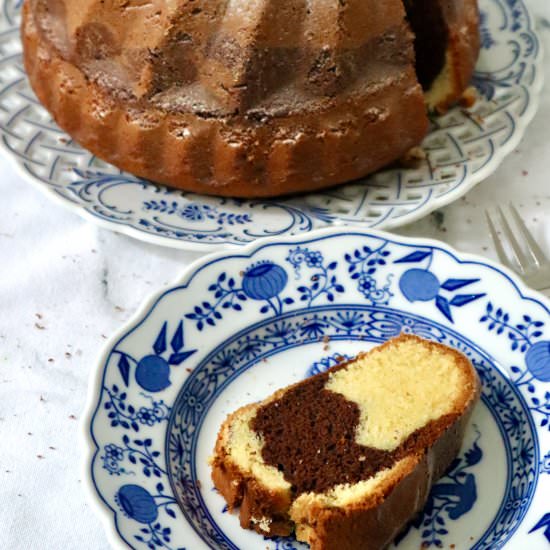 Mama’s Perfect Marble Cake