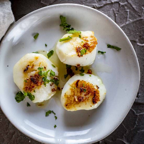 Sous Vide Scallops