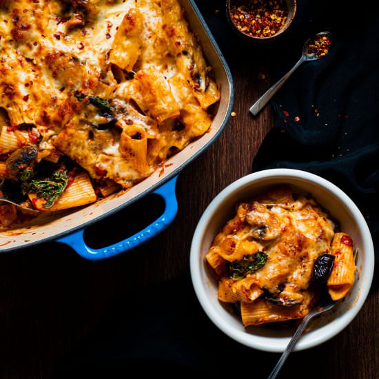 Nduja Baked Rigatoni