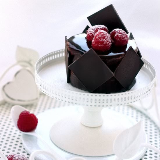 Chocolate Raspberry Entremet