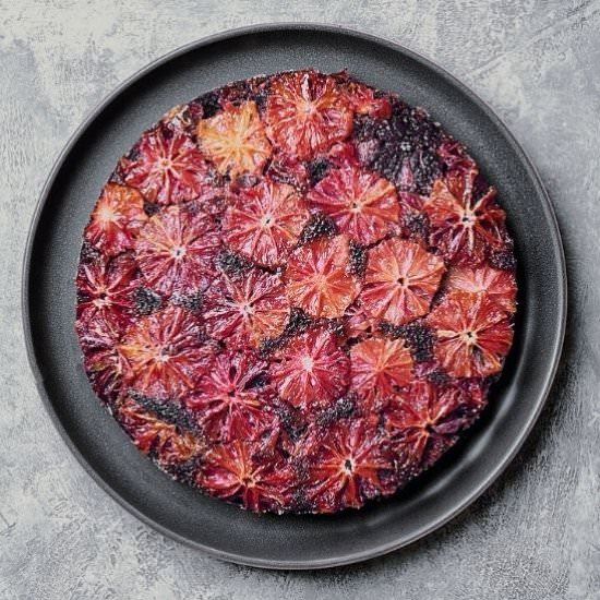 Chocolate Blood Orange Cake