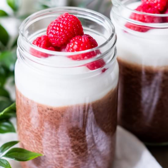 Mocha Chia Pudding