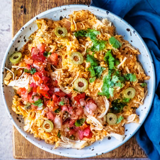 Instant Pot Cuban Chicken and Rice