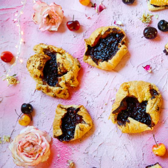 Homemade Cherry Turnovers
