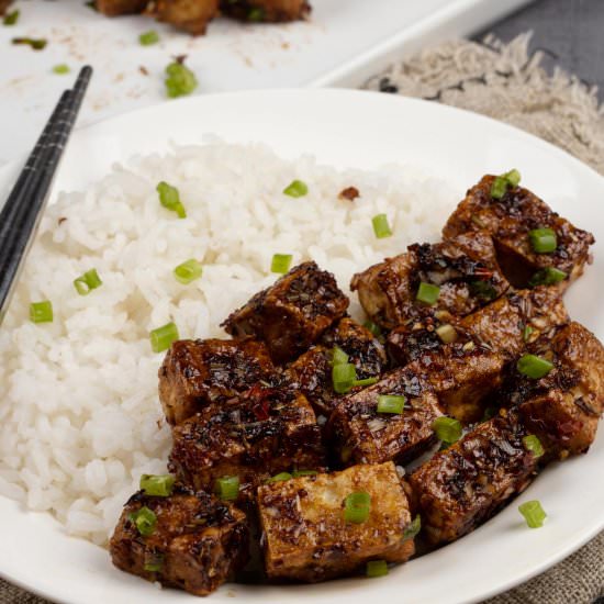 Homemade Healthy Spicy Tofu Recipe