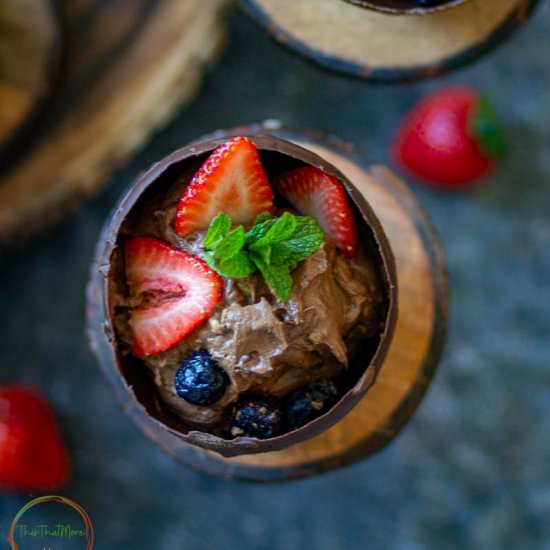 CHOCOLATE MOUSSE CUPS