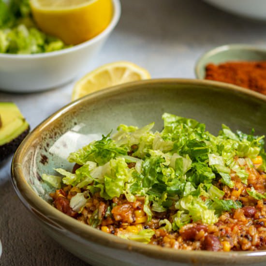 VEGAN BURRITO BOWL
