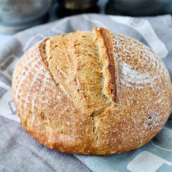 Whipped Spelt Bread