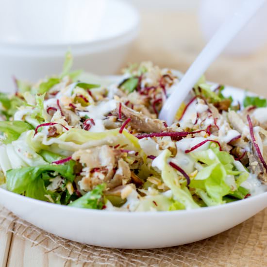 Baked chicken salad