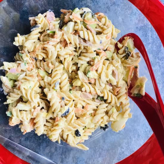Light & Creamy Pasta Salad