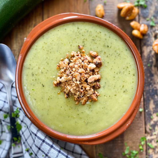 Spanish Cream of Zucchini Soup
