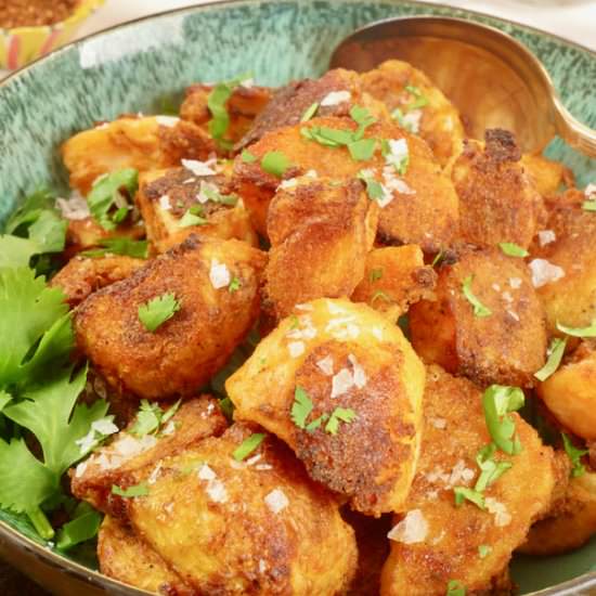 Spiced Crunchy Roasted Potatoes