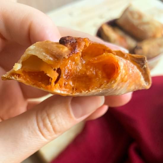 Cheesy Air Fryer Pizza Rolls