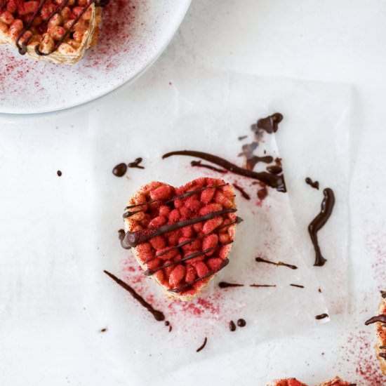 Brown Rice PB Crispy Treats