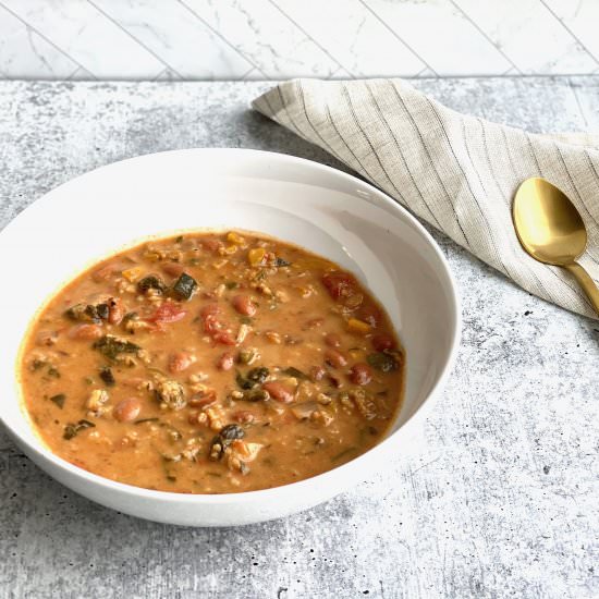 Veggie Enchilada Soup