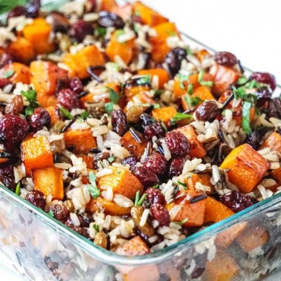 Healthy Butternut Squash Casserole