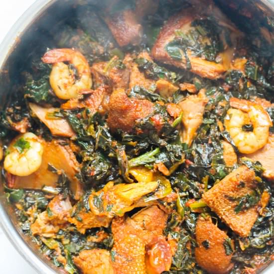 Efo Riro (Nigerian Spinach Stew)