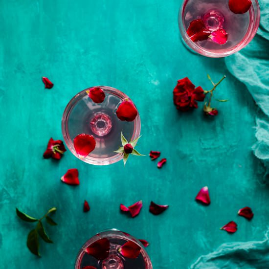 Rose Petals & Cardamom Syrup