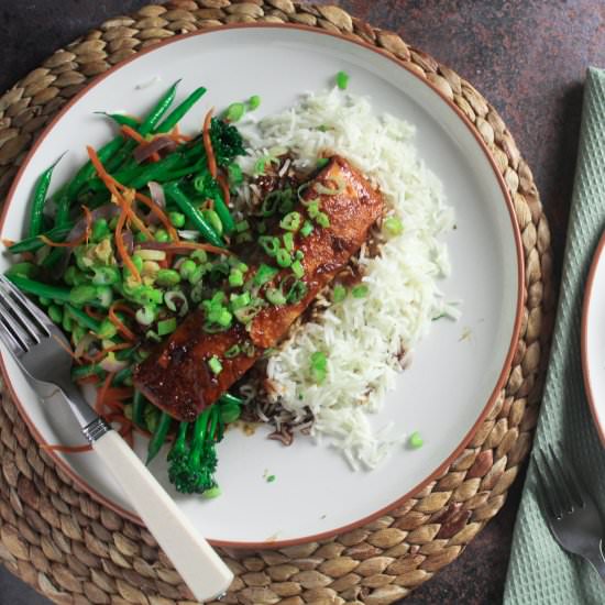 Sweet Chilli & Soy Salmon