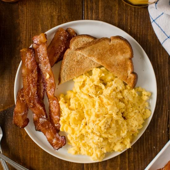 Oven Scrambled Eggs