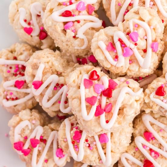 Valentine’s Rice Krispie Treats