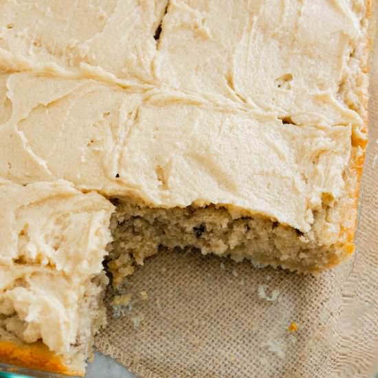 Banana Sheet Cake