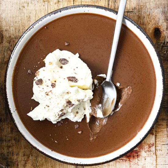 Chocolate Peanut Butter Panna Cotta