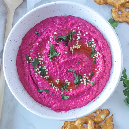 Creamy Beet Hummus