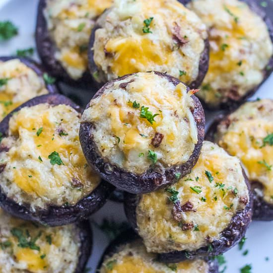 Crab Stuffed Mushrooms