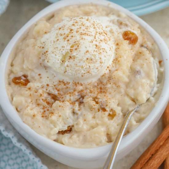 Creamy Rice Pudding