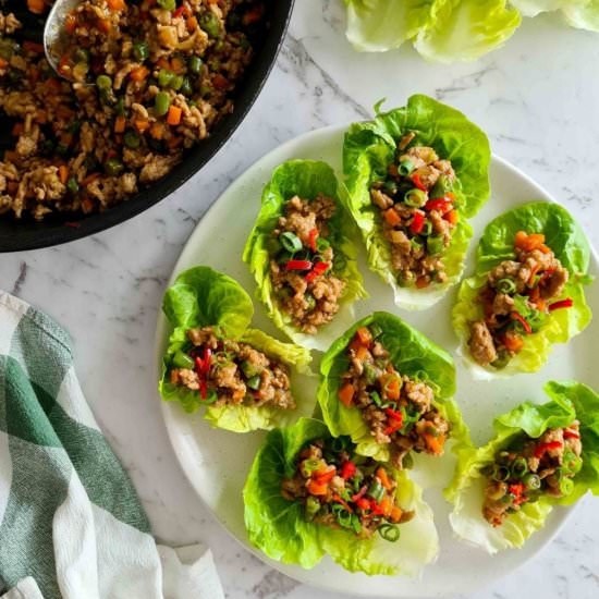 San Choy Bow (lettuce wraps)