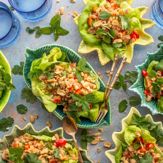 Shrimp Larb