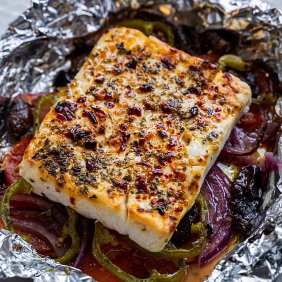 Spicy Baked Feta