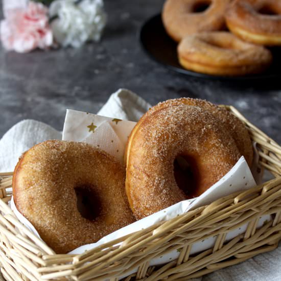 Cinnamon sugar donuts
