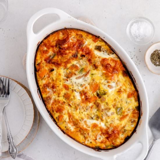 Sweet Potato Egg Breakfast Casserol