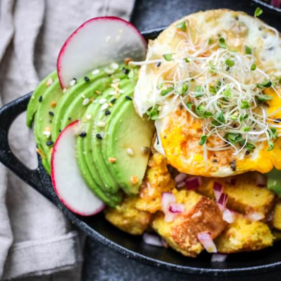 Avocado Breakfast Skillet