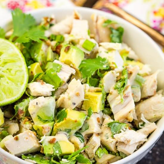 Avocado Bacon Chicken Salad