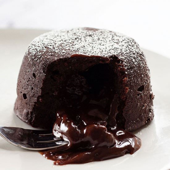 Easy Chocolate Lava Cakes