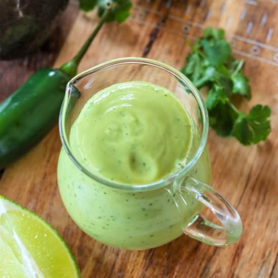 Vegan Avocado Dressing