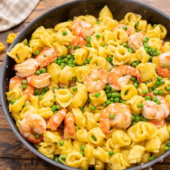 Garlic Shrimp Tortellini