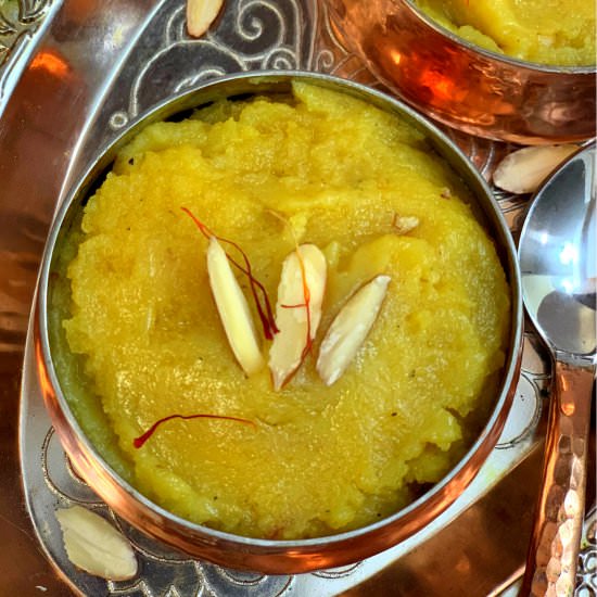 Badam Halwa (with Almond Flour)