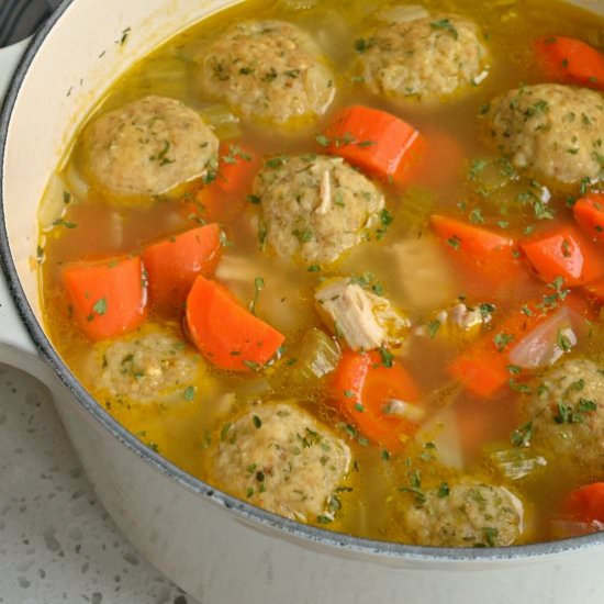 Easy Matzo Ball Soup