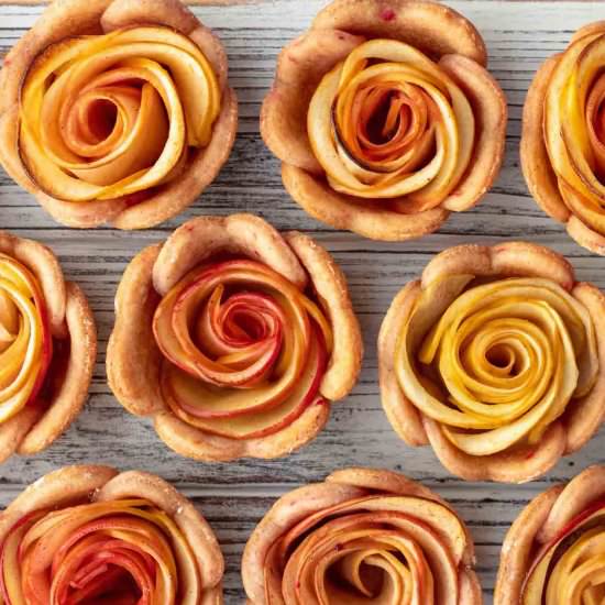 Apple Rose Tarts
