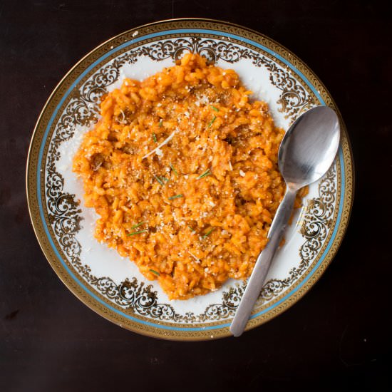 Tomato & Black Truffle Risotto